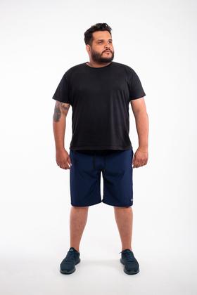 Imagem de Kit 3 Bermuda Plus Size Masculina Short com Elastano 