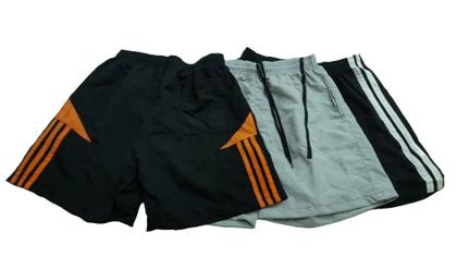 Imagem de kit 3 Bermuda Shorts Maculino 38 ao 44 Tactel, Academia, Lazer, Treino, Esporte