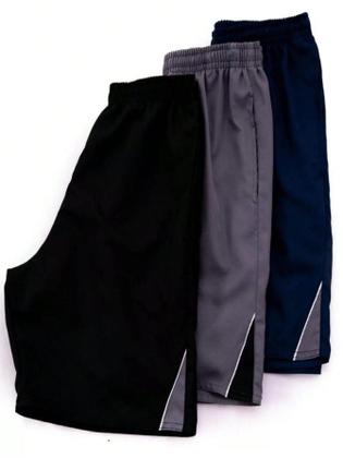 Kit 3 Bermuda Tactel Lisa Masculina D Bell Imagem de Kit 3 Bermuda Tactel Lisa Masculina D Bell