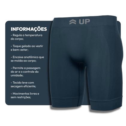 Imagem de Kit 3 Bermuda Térmica Compressão Esportiva Segunda Pele Corrida Academia Ciclismo Bike Anti Assadura