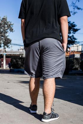 Imagem de KIT 3 Bermudas Dry Fit  Shorts Plus Size Lisa Cintura com Elástico 109