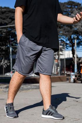 Imagem de KIT 3 Bermudas Dry Fit  Shorts Plus Size Lisa Cintura com Elástico 109