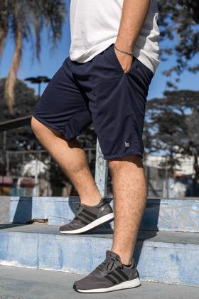 Imagem de KIT 3 Bermudas Dry Fit  Shorts Plus Size Lisa Cintura com Elástico 109