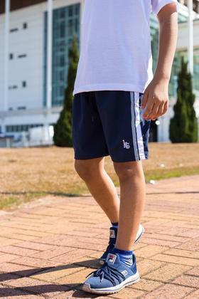 Imagem de KIT 3 Bermudas Infantil  Lisa Tactel Uniforme Escolar Com Cós de Elástico