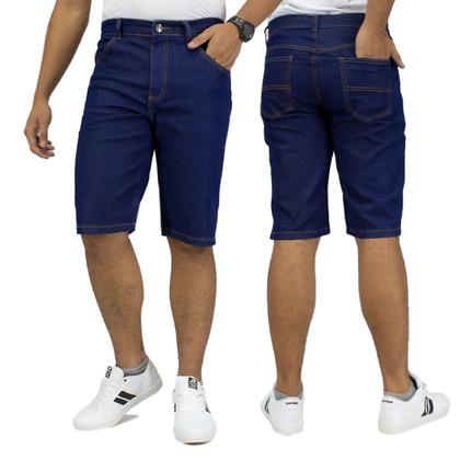 Imagem de Kit 3 Bermudas Masculinas Jeans Com Lycra