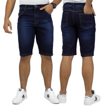 Imagem de Kit 3 Bermudas Masculinas Jeans Com Lycra