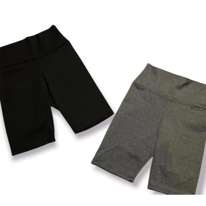 Imagem de Kit 3 Bermudas Suplex Infantil Menina  Conforto e Estilo 02 ao 16 Anos