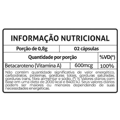 Imagem de Kit 3 Beta Caroteno 400mg 60 Cápsulas Fitoprime