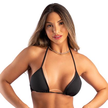 Imagem de Kit 3 Biquinis Cortininha Fita Top com Bojo Removível Avulso