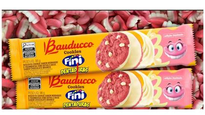 Imagem de Kit 3 Biscoito Cookies Bauducco Fini Dentaduras 96g