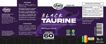 Imagem de KIT 3 BLACK TAURINE - 60 Cápsulas 1000mg UNILIFE