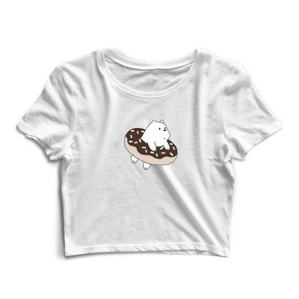 Imagem de Kit 3 Blusas Cropped Tshirt Camiseta Feminina Blusinha