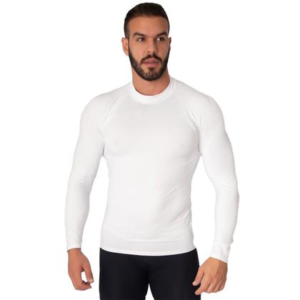 Imagem de Kit 3 Blusas Térmicas UV Poliéster Masculina Manga Longa