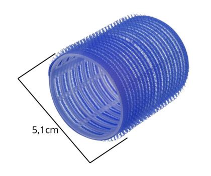 Imagem de Kit 3 Bobs Rolo de Cabelo Formador de Cachos 52mm Salão de Beleza Casa Raskalo