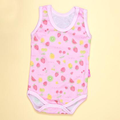Imagem de Kit 3 Bodies Bebê em Malha Leve e Fresquinha para o Calor Cor:meninaTamanho:6-9m
