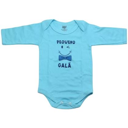 Imagem de Kit 3 body bebê 100% algodão manga longa masculino frases doctor baby 01-018