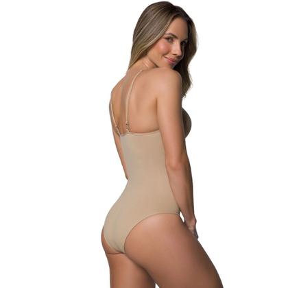 Imagem de Kit 3 Body Modelador E Redutor Selene De Compressão Com Alça De Silicone