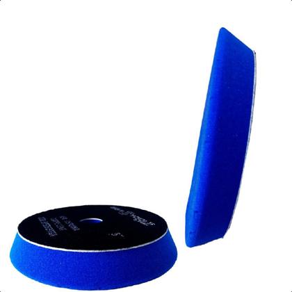 Imagem de Kit 3 Boina Para Polimento Automotivo Azul Corte Leve 5P