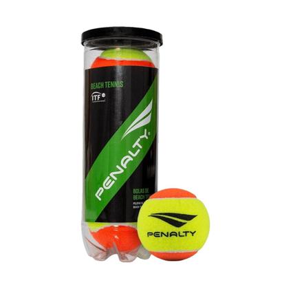 Imagem de Kit 3 Bolas Beach Tennis Penalty Aprovada ITF