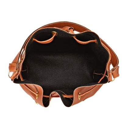 Imagem de Kit 3 Bolsa Feminina SF  Com Detalhes em Metal Dourado  2 Bolsas Lindas + Carteira de Mão.