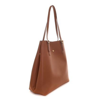 Imagem de Kit 3 Bolsas Feminina Grande Sacola Espaçosa Elegante Alça de Ombro
