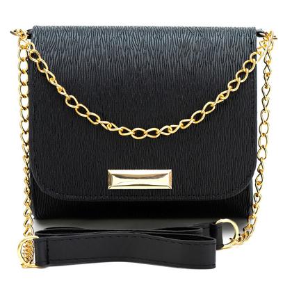 Imagem de Kit 3 Bolsas Feminina Tira Colo Transversal Moderna Com Alça