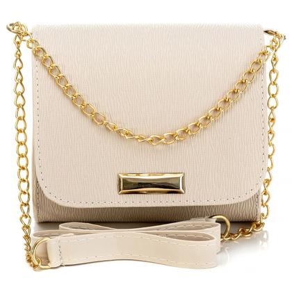 Imagem de Kit 3 Bolsas Feminina Tira Colo Transversal Moderna Com Alça