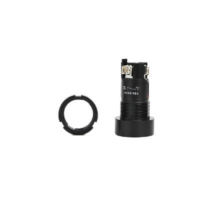 Imagem de Kit 3 Botao Botoeira Pulsador 1NA 22mm Preto Vermelho Verde