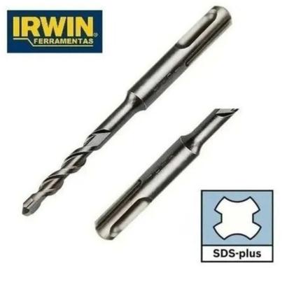 Imagem de Kit 3 Broca Concreto Engate SDS Martelete 10mm X 260mm Irwin