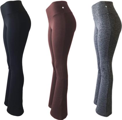 Imagem de Kit 3 C/ Flares Suplex Cós Alto Cores Modelos