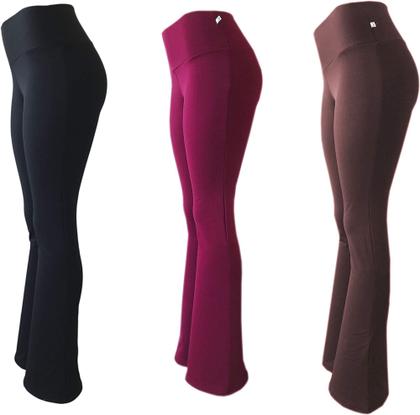 Imagem de Kit 3 C/ Flares Suplex Cós Alto Cores Modelos