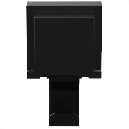 Imagem de Kit 3 Cabide De Parede Gancho Com Ventosa Preto Max
