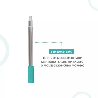 Imagem de Kit 3 Cabo Extensor Para Mop Giratório Flash Limp