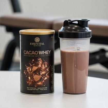 Imagem de Kit 3 Cacao Whey Protein 450g - Essential Nutrition