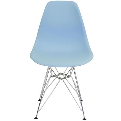 Imagem de Kit 3 Cadeiras Charles Eames Eiffel Base Metal Cromado