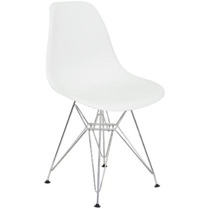 Imagem de Kit 3 Cadeiras Charles Eames Eiffel Base Metal Cromado