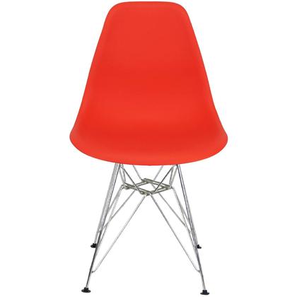 Imagem de Kit 3 Cadeiras Charles Eames Eiffel Base Metal Cromado