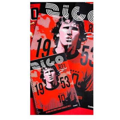Imagem de Kit 3 Cadernos C/D 1 Matéria Zico 80fls Time Flamengo Pôster