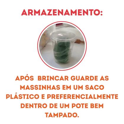 Imagem de Kit 3 caixa de massinha de modelar soft 12 cores 180g