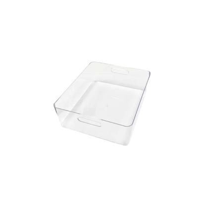 Imagem de Kit 3 Caixa Organizadora Cesta em Acrílico Multiuso Cristal 7,5L