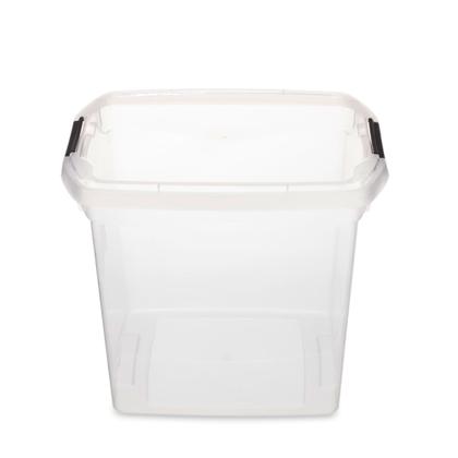 Imagem de Kit 3 Caixa Organizadora Transparente 14L Flex Sanremo