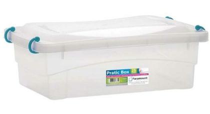 Imagem de KIT 3 Caixa Plastica Multiuso Pratic Box 2,5l