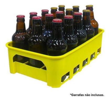 Imagem de Kit 3 Caixas Engradado Cerveja 300ml P/ 15 Garrafas  (não acompanha garrafas) - 