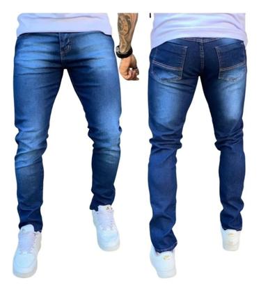 Imagem de Kit 3 calça jeans masculina com Lycra Premium nf