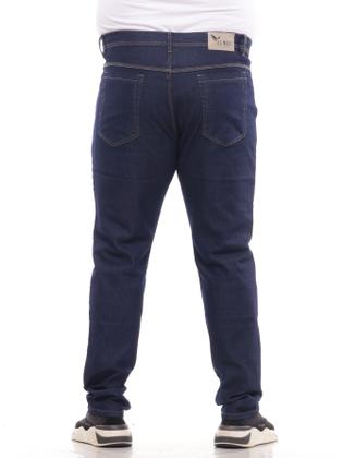 Imagem de Kit 3 Calça Jeans Masculina Plus Size Básica do 50 ao 56 Calça Plus Size