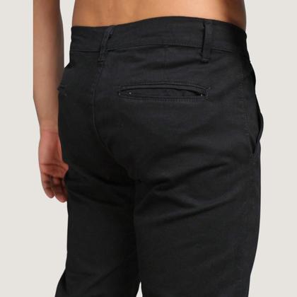 Imagem de Kit 3 Calça Sarja Masculina Calca Masculino C/lycra Elastano