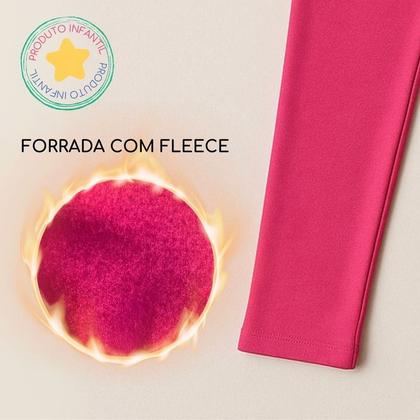 Imagem de Kit 3 Calças Legging Tecido Suplex Flanelado Forrado com Fleece
