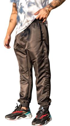 Imagem de Kit 3 Calças Tactel Jogger Slim Skinny Homens Estilosos  016