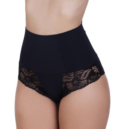 Imagem de Kit 3 Calcinha Cinta Cós Alto Modeladora com Compressão Fernanda