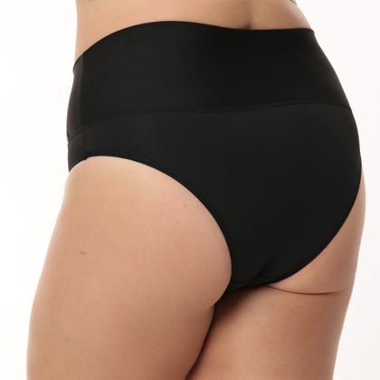 Imagem de Kit 3 Calcinha Cinta Plus Cós Alto Alta Compressão Sortido
